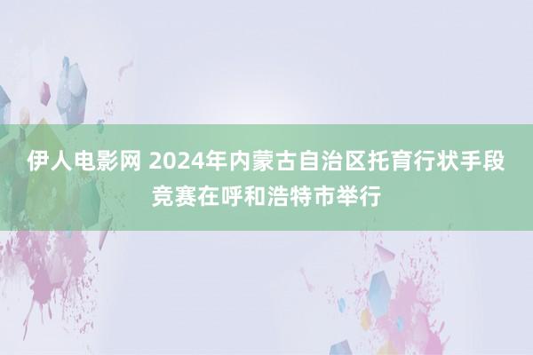 伊人电影网 2024年内蒙古自治区托育行状手段竞赛在呼和浩特市举行